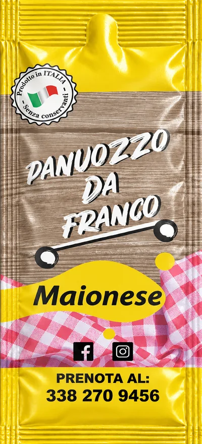 Bustina maionese Panuozzo da Franco